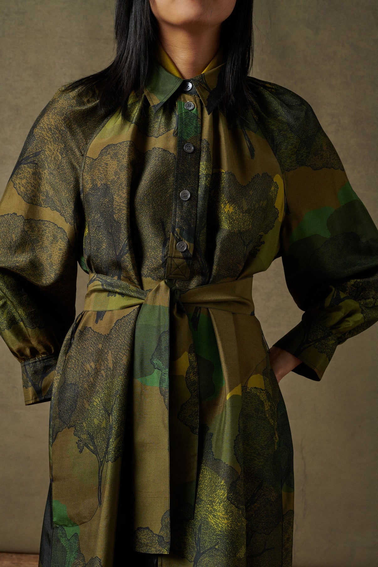 Vestido SAVANE VERDE vue 2