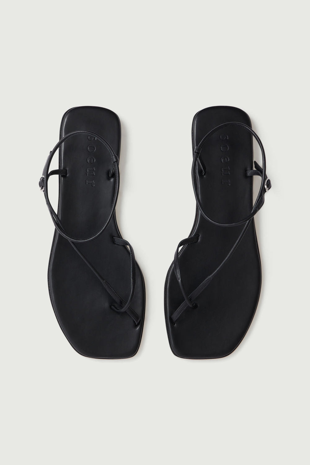 Sandales Rosalie - Noir - Cuir - Femme