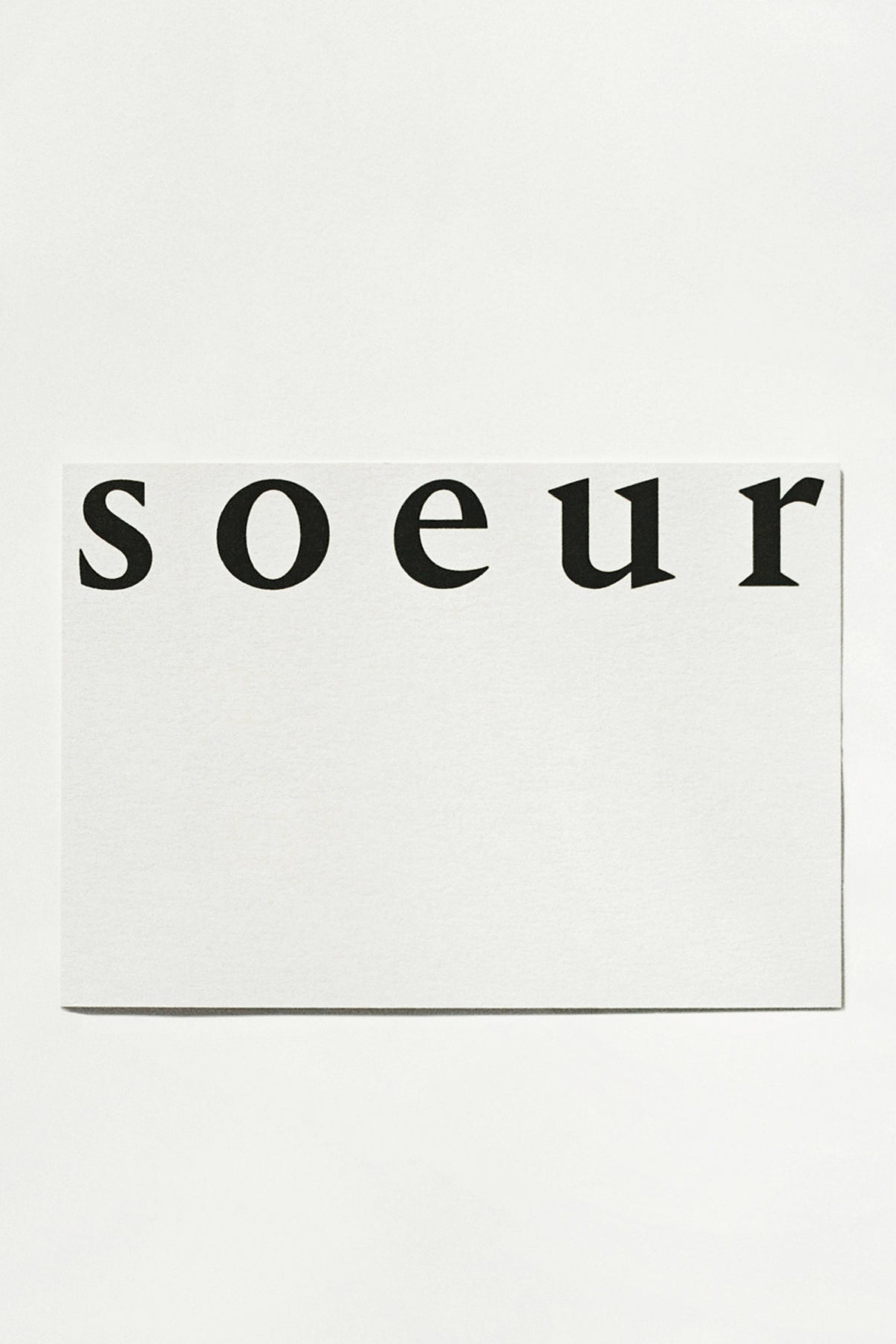 E-TARJETA REGALO Soeur N°5 vue 1